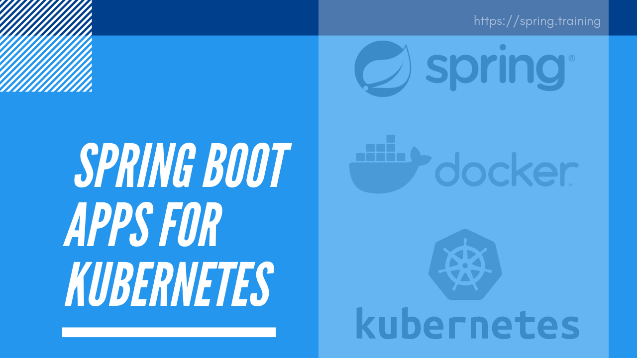 Spring Boot Apps for Kubernetes
